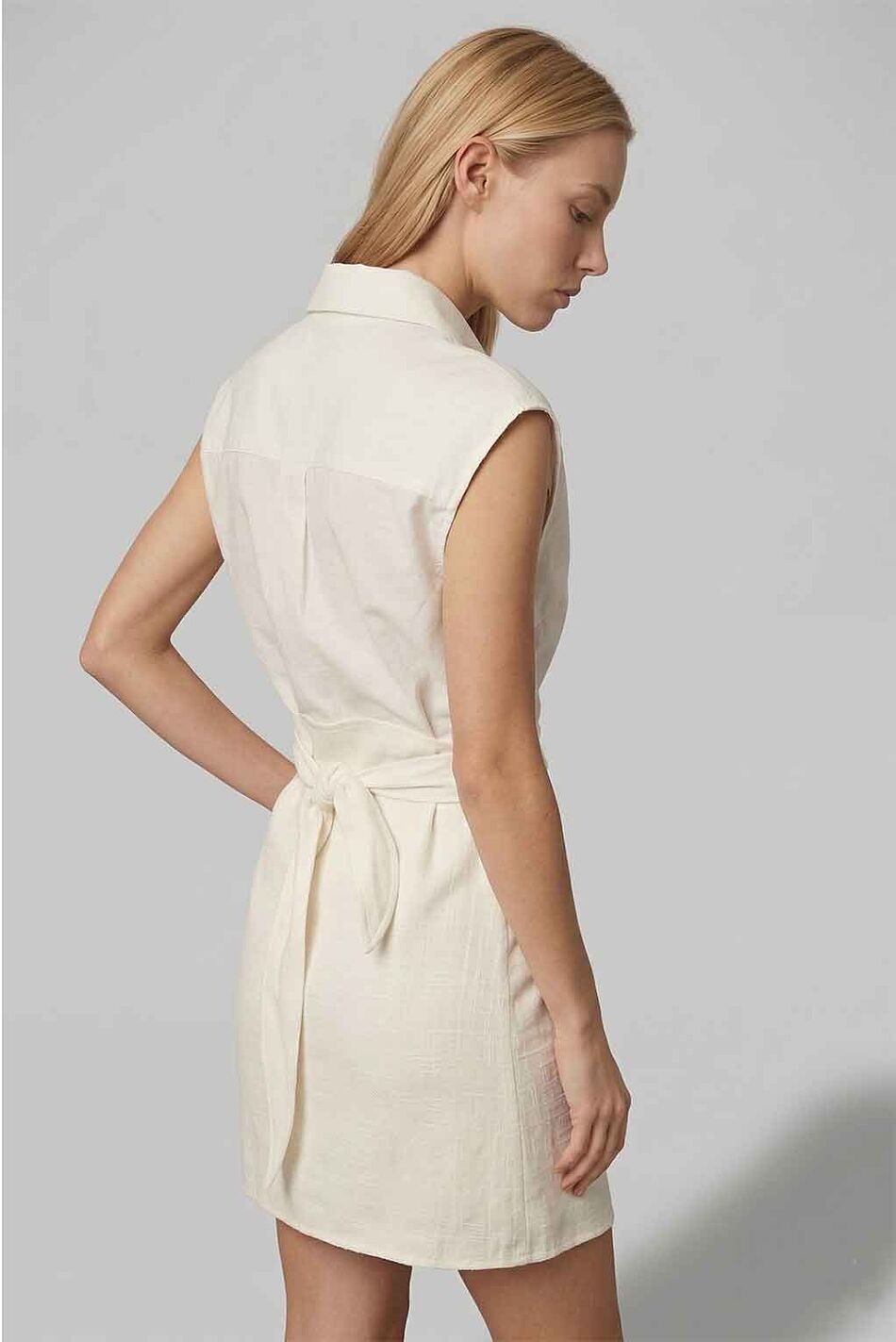 SHORT PAREO WHITE