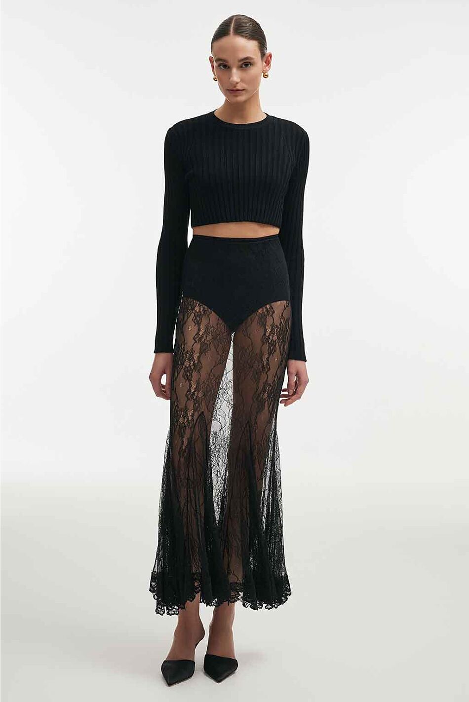 VEIL MAXI SKIRT
