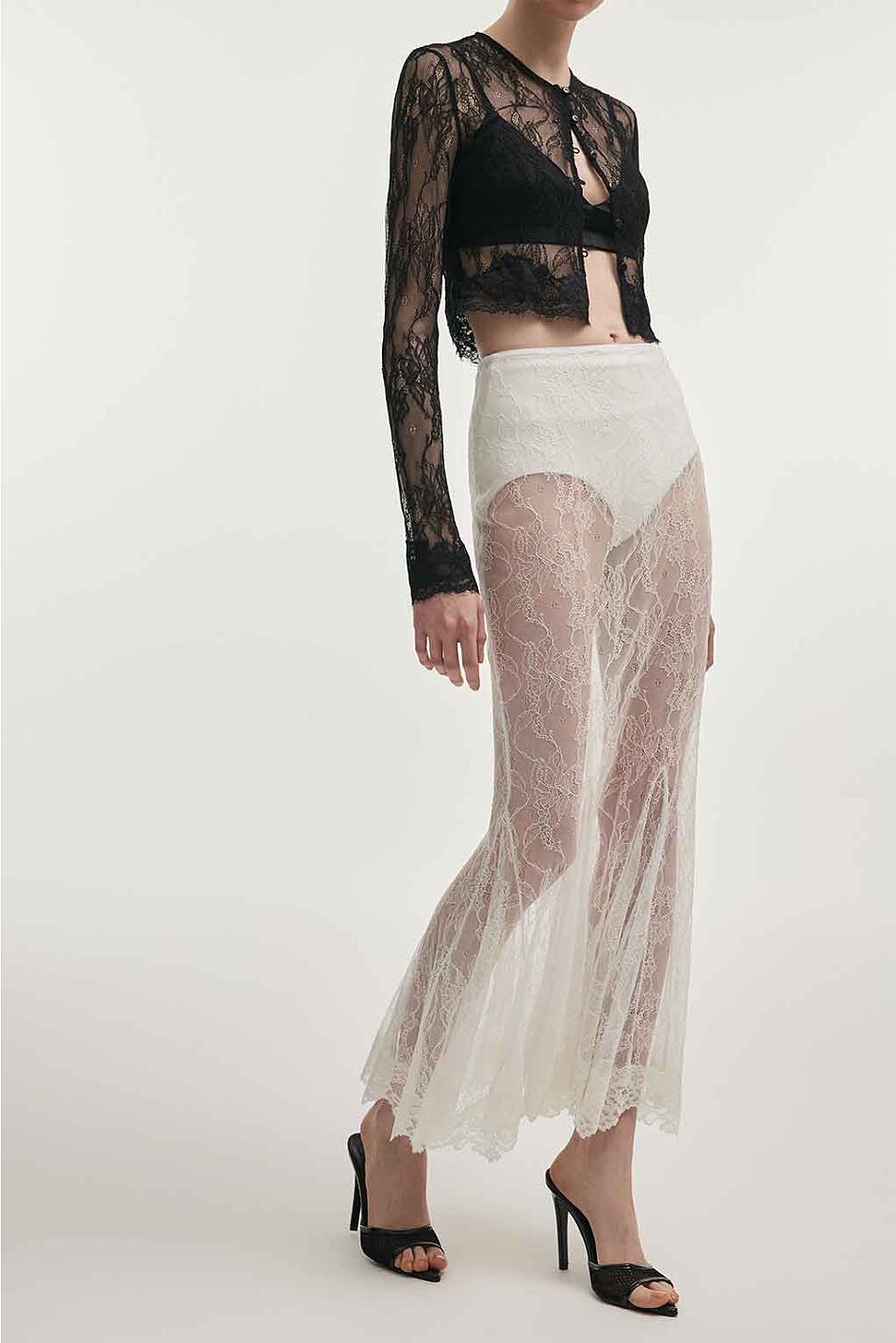 VEIL MAXI SKIRT