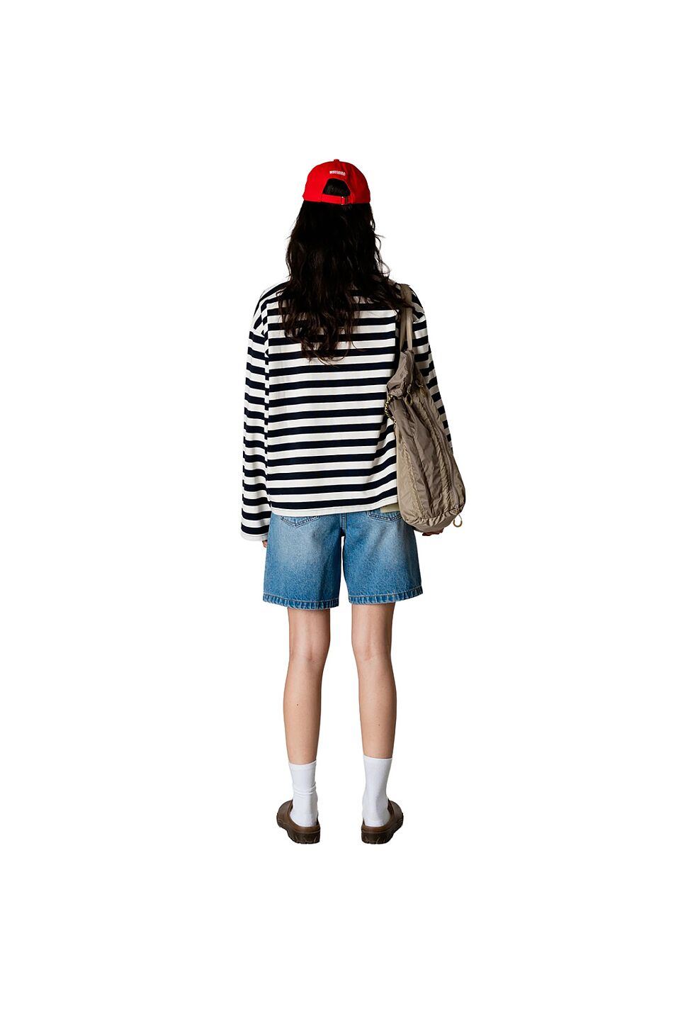 WBJOUL WIDE SLEEVE STRIPE TEE