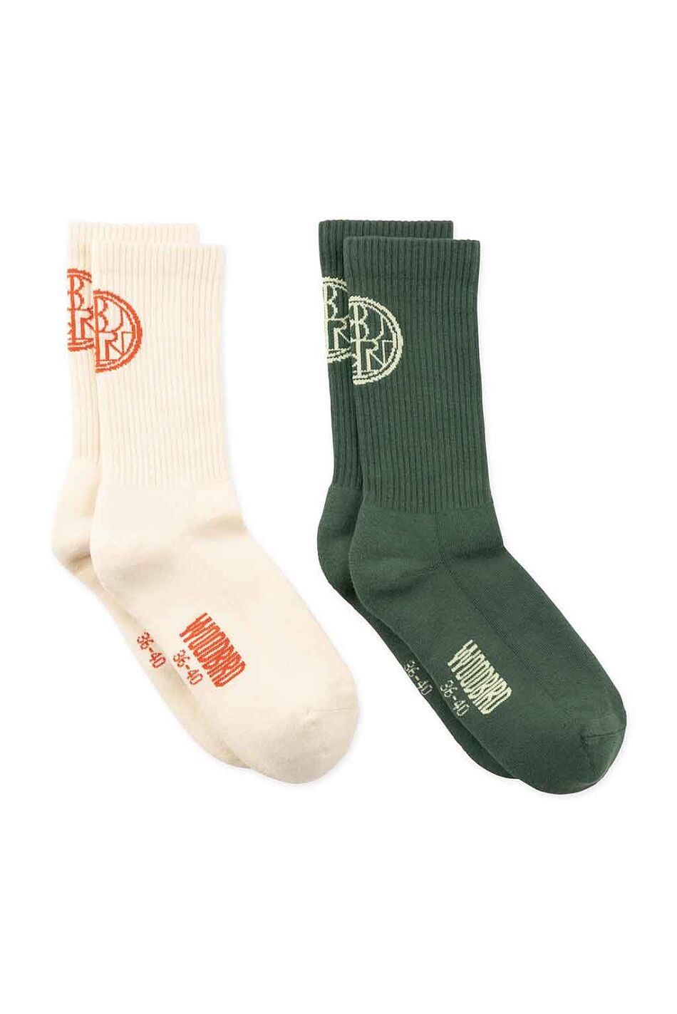 WBTENNIS STAMP SOCKS 2 PACK