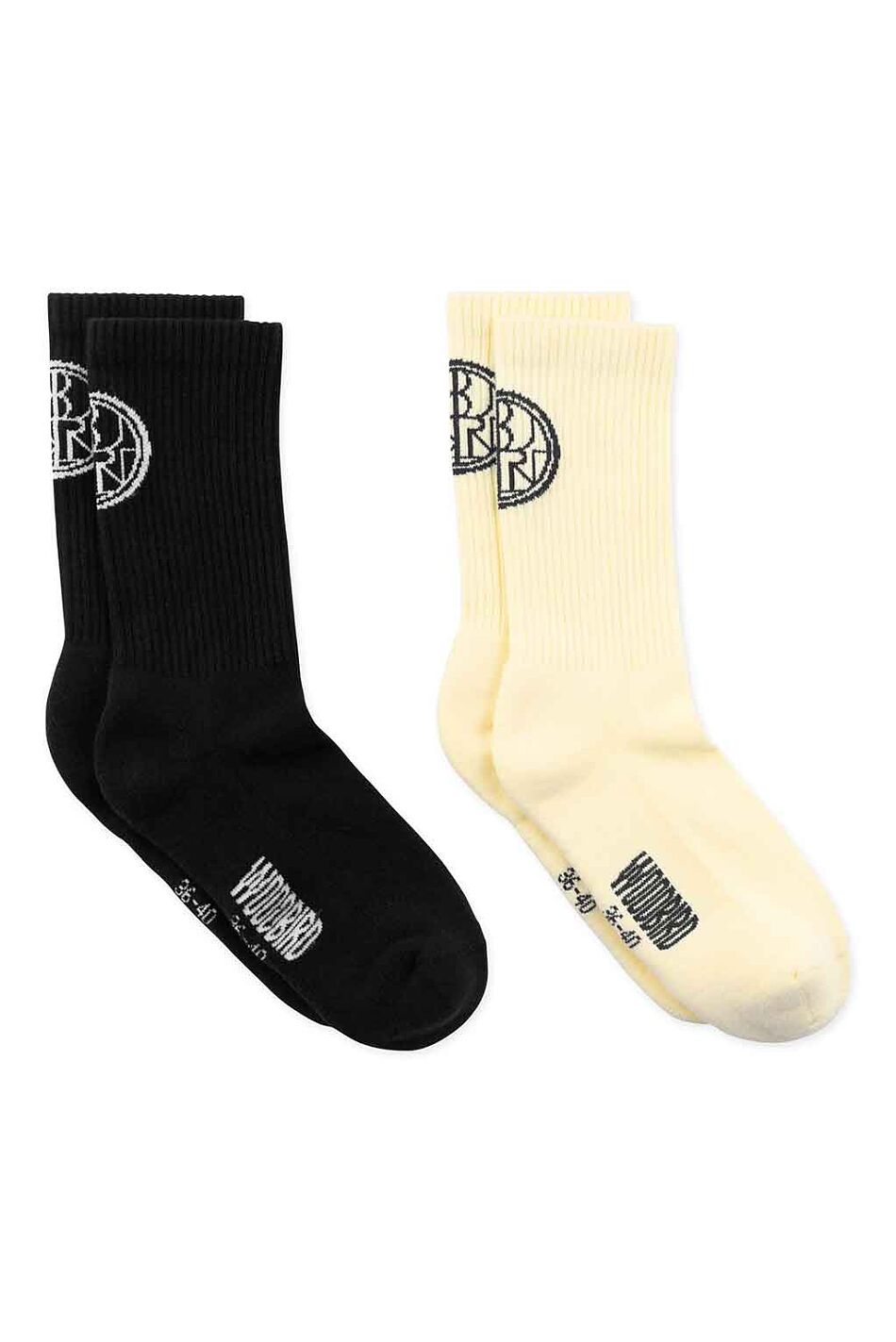 WBTENNIS STAMP SOCKS 2 PACK