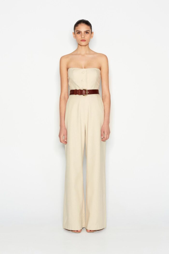 DESERT STRAPLESS JUMPSUIT