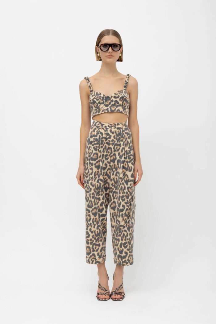 AKAI CROP TOP BUSTIER