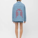 AKILAH EMBROIDED DENIM JACKET