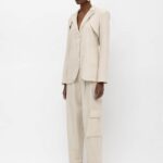 CHUI TWO PIECES  SRIPES BLAZER