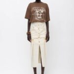 INDIGO STAMP T-SHIRT