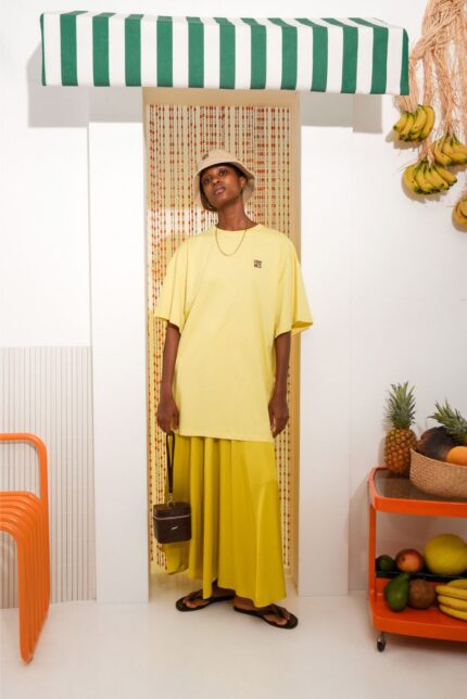 MELON MAXI SKIRT