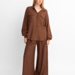 LINEN SHIRT WITH POCKETS