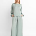 SATIN LONGSLEEVE TOP