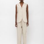 ZULU PLEATED STRIPES CARGO PANTS