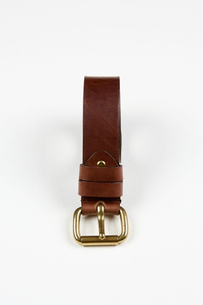 GLOBE LEATHER BELT M/W