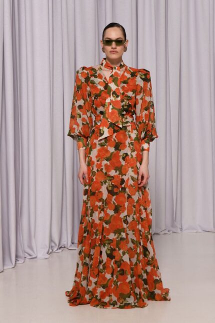 CALLIOPE WRAP KIMONO DRESS