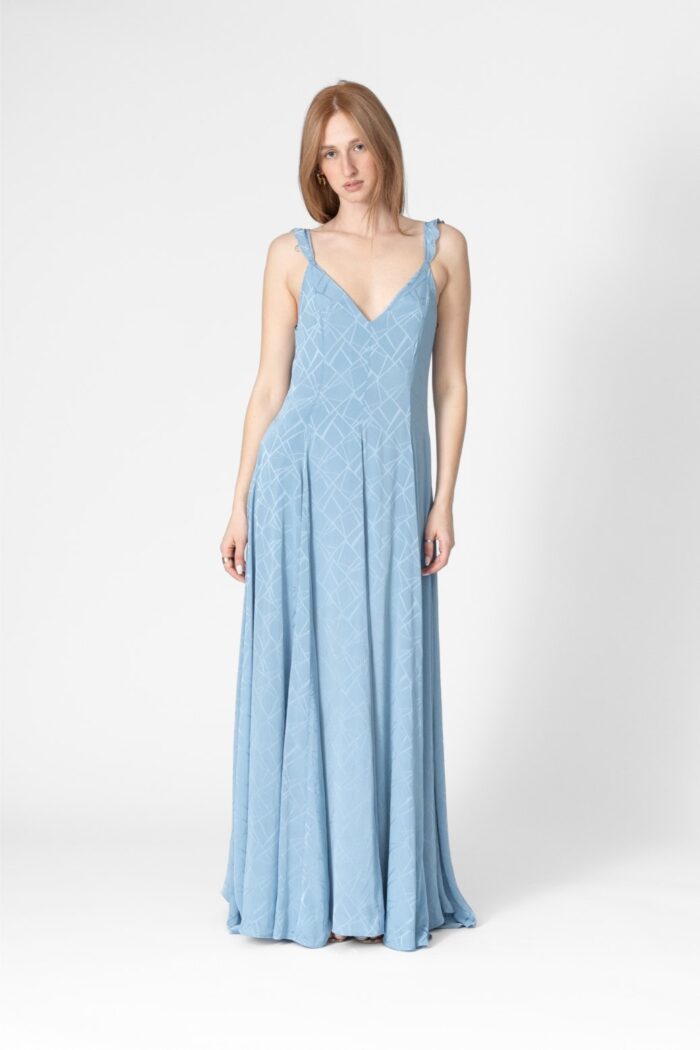 FLARE LONG DRESS - Image 1