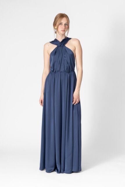 SATIN TYE DRESS