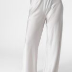 SATIN FLARED PANTS