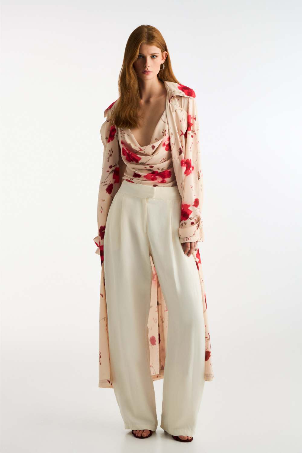 PRINTED CREPE TOP - Image 3