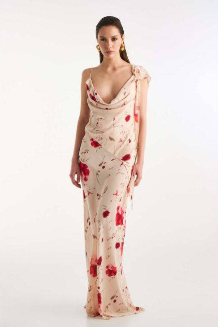 MAXI FLOWER DRESS