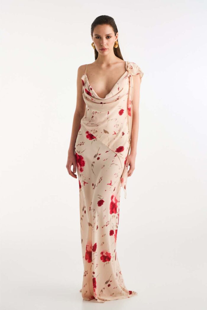 MAXI FLOWER DRESS