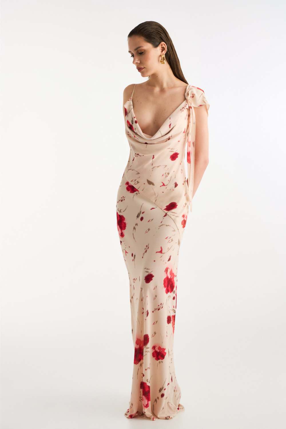 MAXI FLOWER DRESS - Image 4