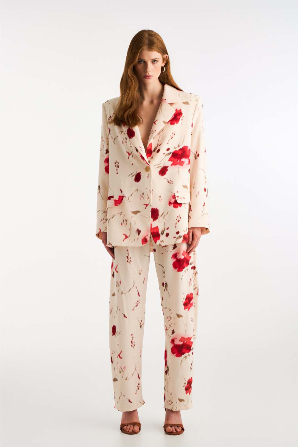 FLOWER OVERSIZED BLAZER - Image 2