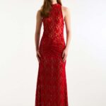 LONG LACE DRESS