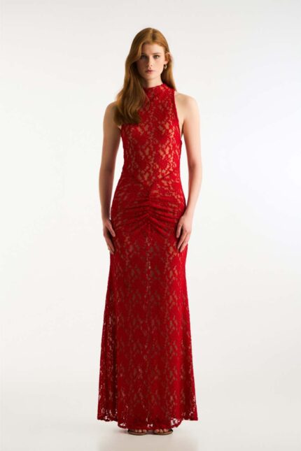 LONG LACE DRESS