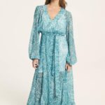 MOMENTUM GREEN WRAP DRESS