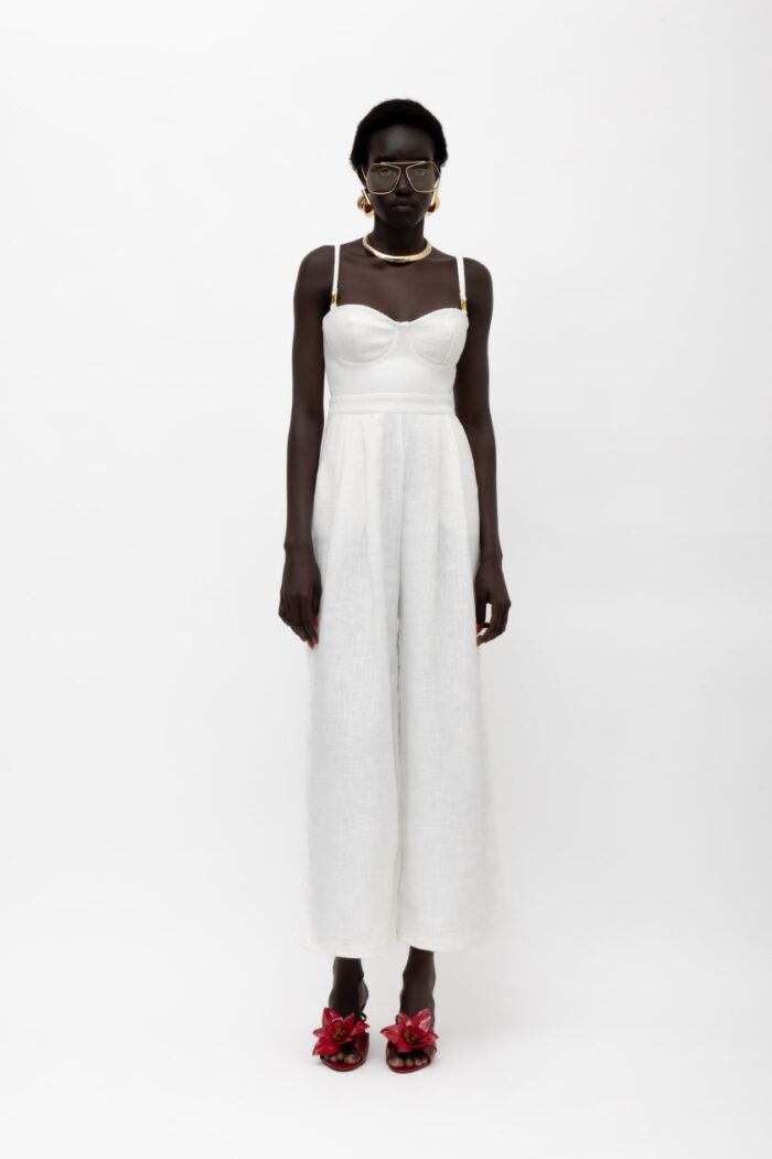 IVORY JUMPSUIT