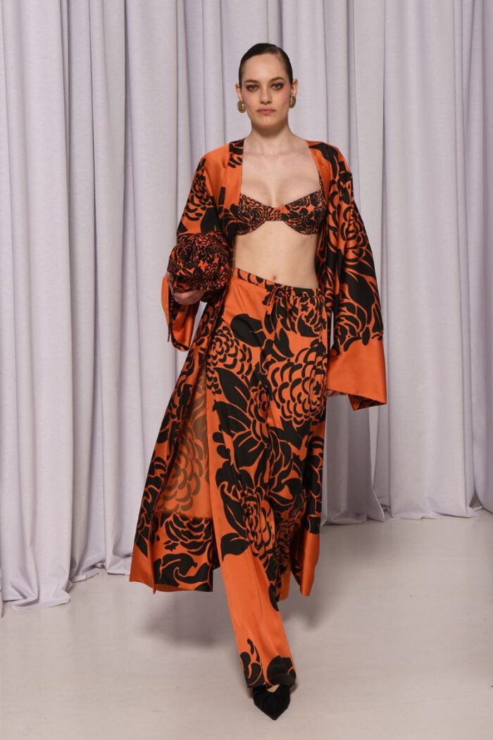 MILA SATIN PANTS - Image 1