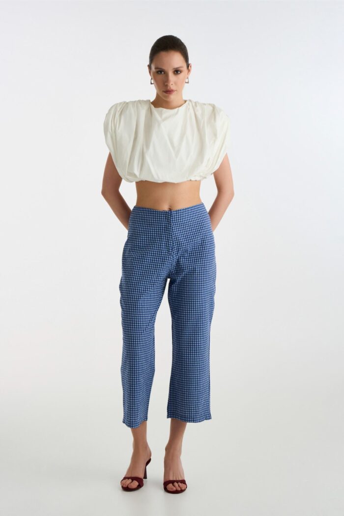 CAPRI PLAID PANTS - Image 1