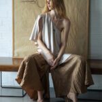 HIGH - WAIST CRINKLED