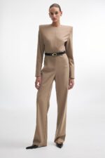 BLACK TIE LEATHER BELT - Image 3