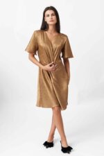 DRAPE TWIST DRESS - Image 3