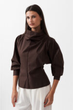 POPLIN OVERSIZE TOP - Image 3