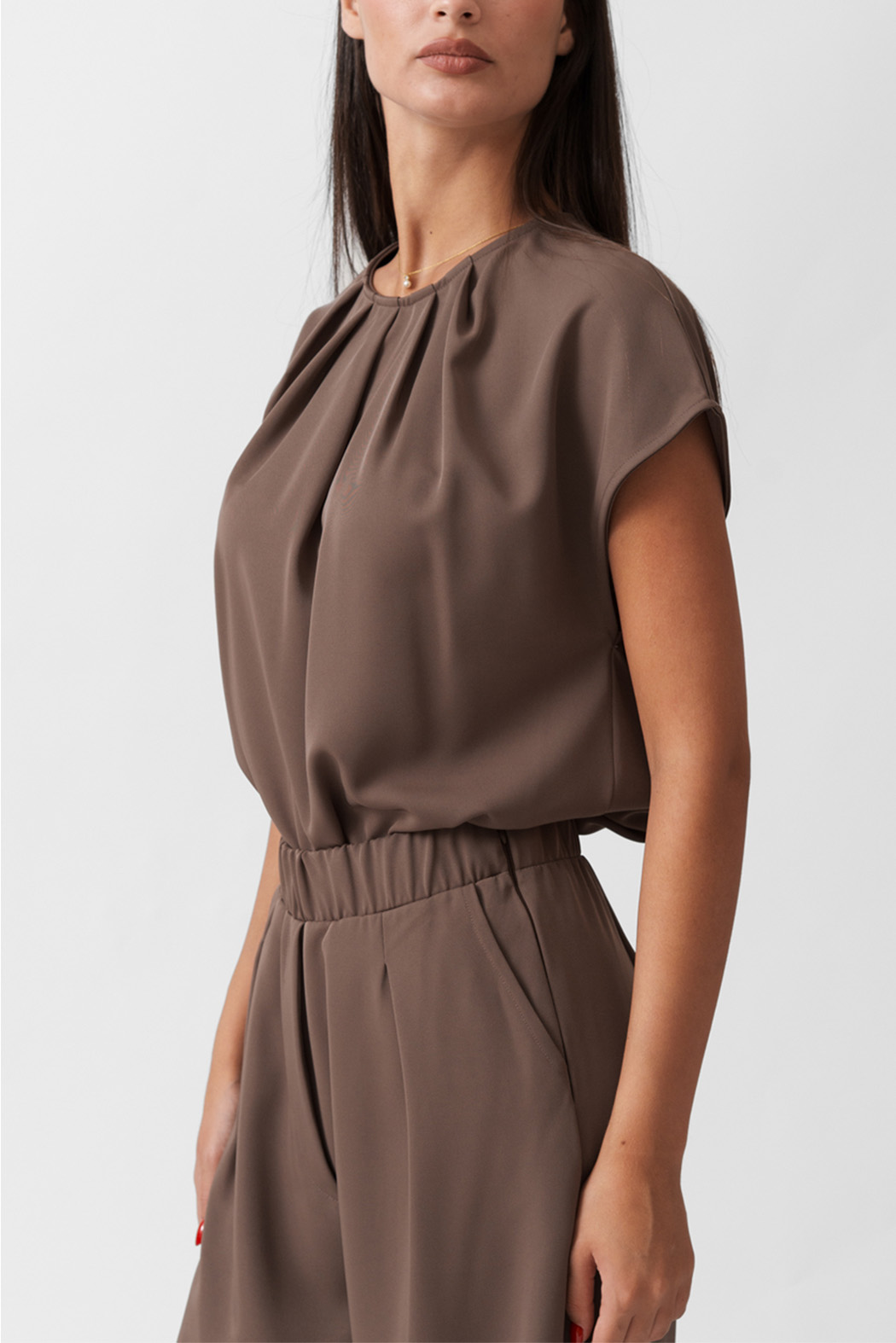 FW25.W16.7 ELASTIC WAIST PANTS - Image 1