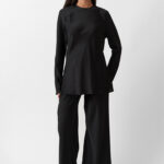 SATIN LONGSLEEVE TOP