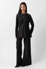 SATIN LONGSLEEVE TOP