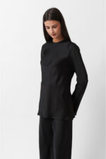 SATIN LONGSLEEVE TOP - Image 12