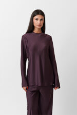 SATIN LONGSLEEVE TOP - Image 10
