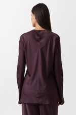 SATIN LONGSLEEVE TOP - Image 6