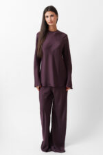 SATIN LONGSLEEVE TOP - Image 5