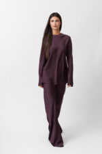 SATIN LONGSLEEVE TOP - Image 3