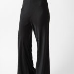 SATIN FLARED PANTS