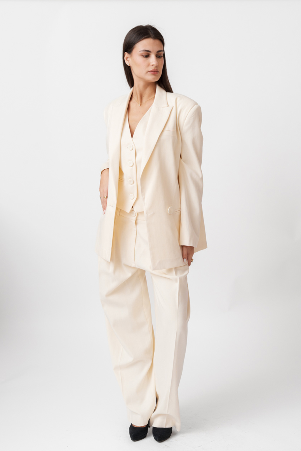 HERRINGBONE VEST HERRINGBONE VEST