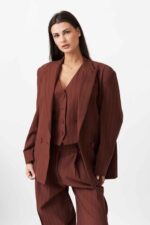 HERRINGBONE BLAZER - Image 3