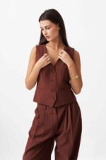 HERRINGBONE VEST - Image 4