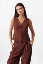 HERRINGBONE VEST - Image 3