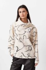 HIGH NECK KNIT TOP - Image 3