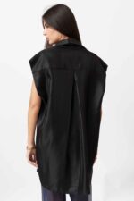 METALLIC SHIRT DRESS - Image 3